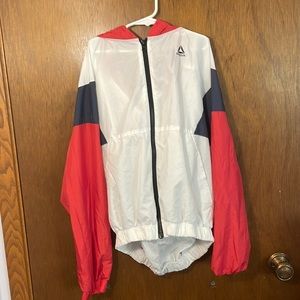 Reebok windbreaker size extra small